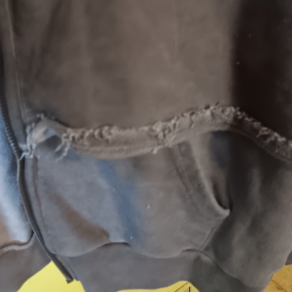 DOLLS KILL Heavy Weight Hoodie Jacket. Zipper Missing. XXL - Picture 8 of 9